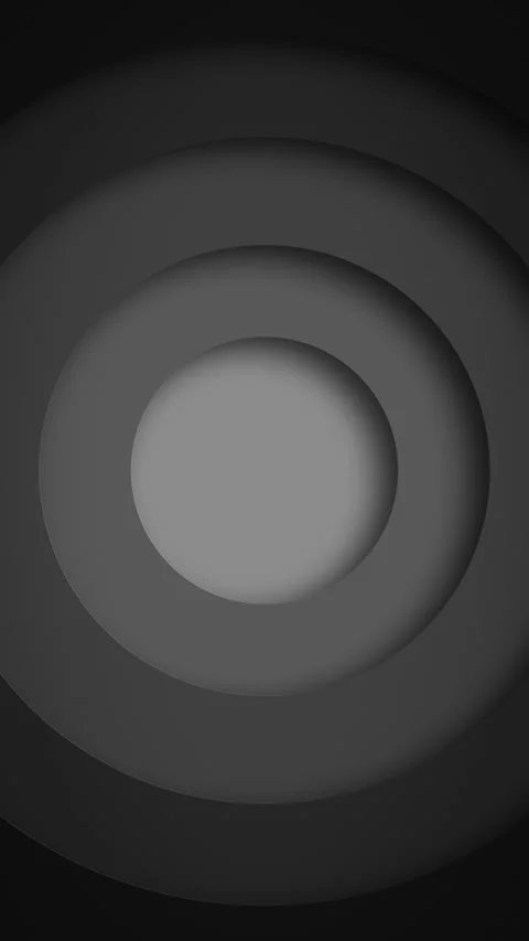 Abstract logo promo pattern of circles with the effect of displacement Vertic Stock Footage 227388798