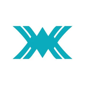 Abstract logo, simple use, can be used for games and places Stock Illustration