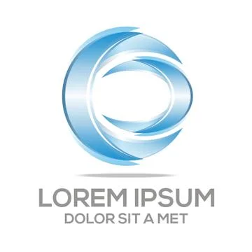 Abstract Logo Symbol Element Logo Template Business Vector Stock Illustration