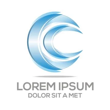 Abstract Logo Symbol Element Logo Template Business Vector Stock Illustration
