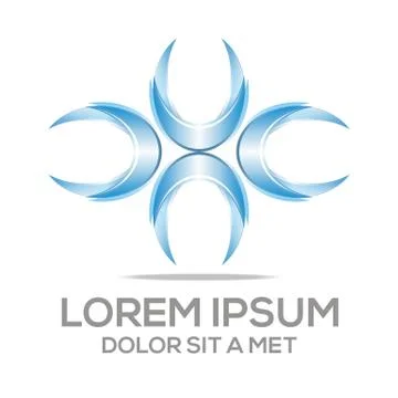 Abstract Logo Symbol Element Logo Template Business Vector Stock-Illustration