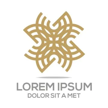 Abstract Logo Symbol Element Logo Template Business Vector Stock Illustration
