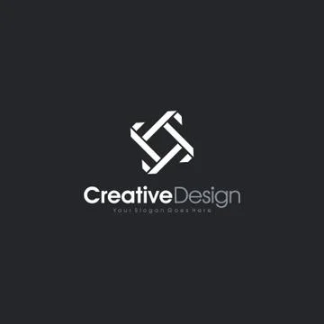 Abstract Logo Template Design Vector, Emblem, Design Concept, Creative Symbol 스톡 일러스트