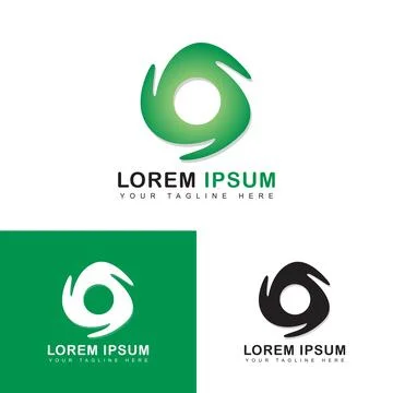 Abstract logo vector design Stock Illustration