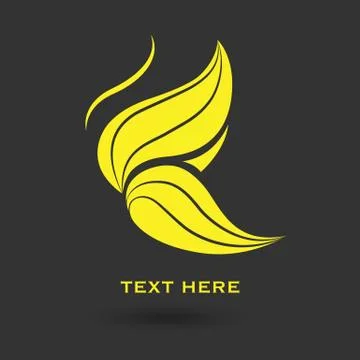 Abstract logo vector design template, Butterfly icon. Stock Illustration
