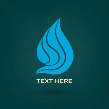 Abstract logo vector design template. Stock Illustration