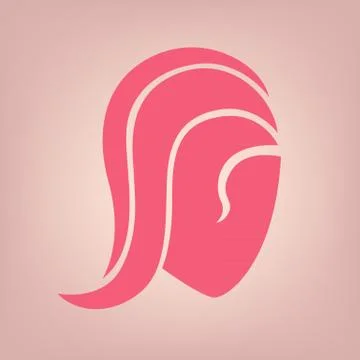 Abstract logo vector design template, Women icon. Stock Illustration