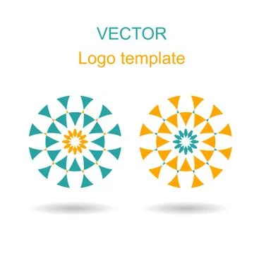 Abstract logo vector design template Stock Illustration