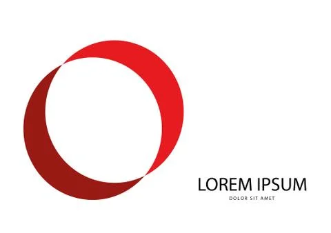 Abstract logo in vector format. Stock Illustration