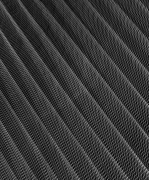 Abstract long exposure blurred light lines black and white background. Geometric Stock-Illustration