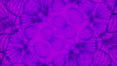 Abstract loop animation of a symmetrical star-shaped figure. 3d rendering 4K Stock Footage 292804198