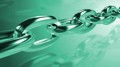 Abstract loop background, binary chain Stock Footage 107833528