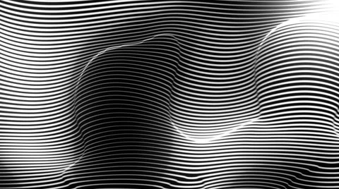 Abstract loop background with lines Video stock 63224133