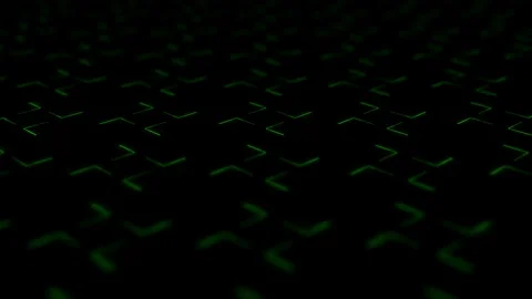 Abstract loop background with moving green lines. Dynamic animated background. Stock Footage 129819785
