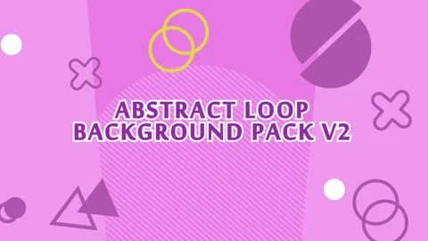 Abstract Loop Background V2 Stock After Effects