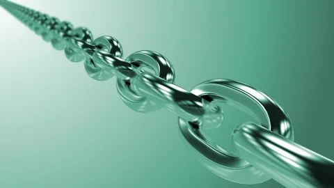 Abstract loop blockchain background Stock Footage 107836360