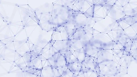 Abstract loop bright color geometrical background with geometry elements Stock-Footage 70448691