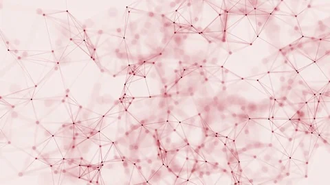 Abstract loop bright color geometrical background with geometry elements Stock-Footage 70448761