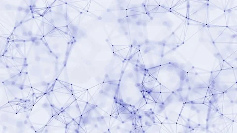 Abstract loop bright color geometrical background with geometry elements Video stock 70609147