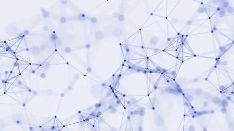 Abstract loop bright color geometrical background with geometry elements Stock-Footage 70612220