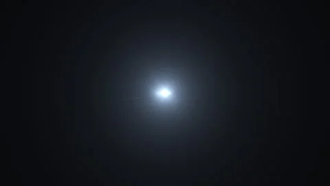 Abstract loop center beautiful white glow star optical flare Stock Footage 249816566