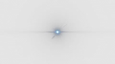 Abstract loop center flickering blue glow star optical flare Stock Footage 269138866