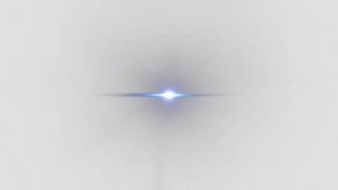 Abstract loop center flickering golw star blue optical lens 스톡 동영상 253407406