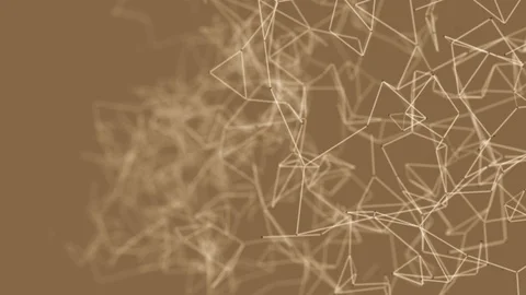 Abstract Loop Color Geometrical Background With Lines And Dots Stock Footage 108304772