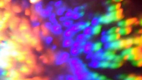 Abstract loop colorful circles video background Stock Footage 81350251