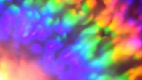 Abstract loop colorful circles video background Stock Footage 81350253