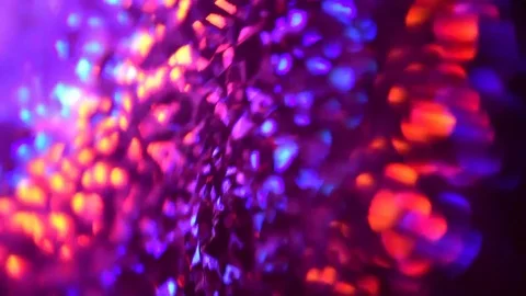 Abstract loop colorful circles video background. Red, pink colors. Stock Footage 81463276