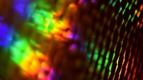 Abstract loop colorful circles video background. Rainbow-colored Stock Footage 81463319
