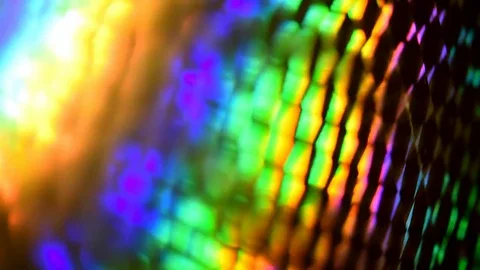 Abstract loop colorful circles video background. Rainbow-colored Stock Footage 81463325