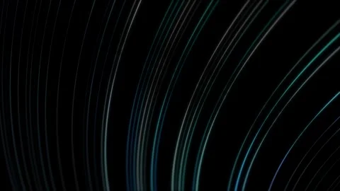 Abstract loop curve lines motion background Stock Footage 337851899