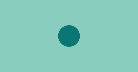 Abstract loop geometric animation with circle. Simple loop animation for Stock Footage 275757562
