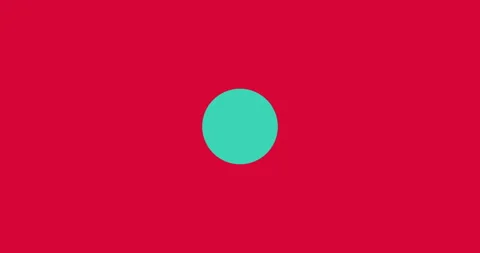 Abstract loop geometric animation with circle. Simple loop animation for Stock Footage 279426822