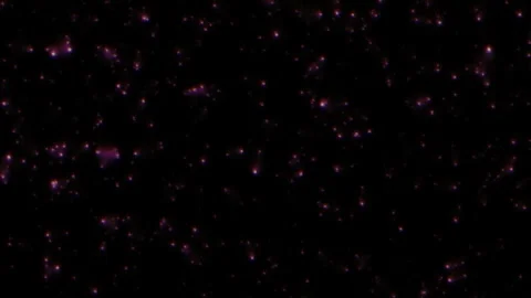 Abstract loop glow pink stars particles flow up Stock Footage 287213627
