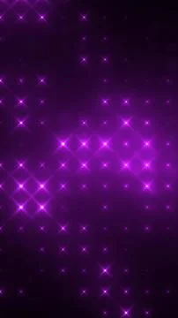Abstract loop glowing purple bright disco wall with light bulbs 스톡 일러스트