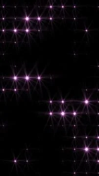 Abstract loop glowing purple disco wall with light bulbs abstract background Illustrazione stock