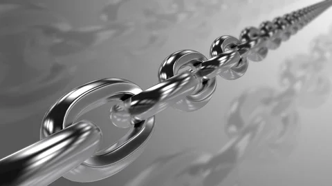 Abstract loop grey background, binary chain Stock Footage 107834189
