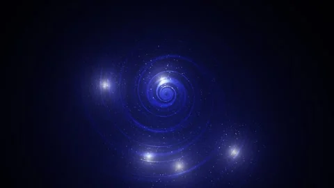Abstract loop light blurred spiral infinity background 動画素材 334083955