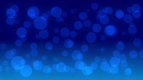 Abstract loop motion background, blue bokeh Stock Footage 44213218