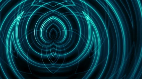 Abstract loop motion background, blue light Stock Footage 45973734