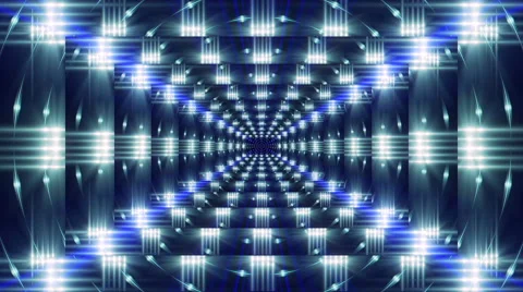 Abstract loop motion background, blue light Stock Footage 47680483