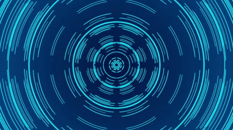Abstract loop motion background, blue circle Stock Footage 49105911