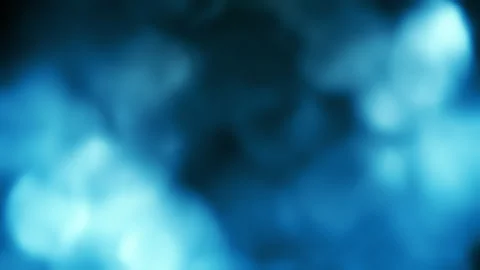 Abstract loop motion background blue bokeh particles Stock-Footage 242504615