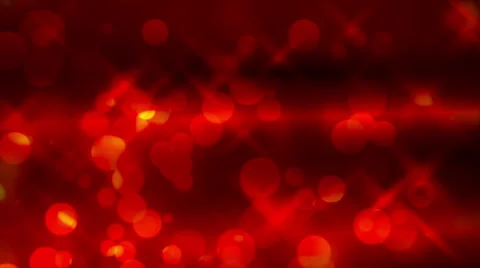 Abstract loop motion background, bokeh red Stock Footage 42157486