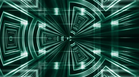 Abstract loop motion background, green light Stock Footage 41925992