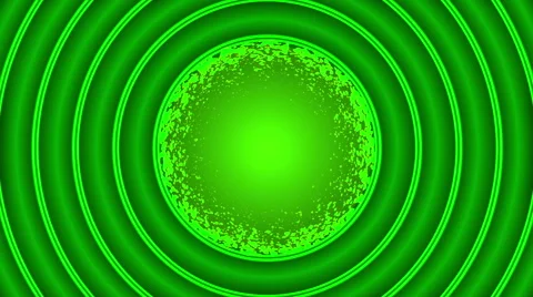 Abstract loop motion background, green circle Stock Footage 47682562