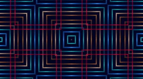 Abstract loop motion background, kaleidoscope light Stock Footage 40266544